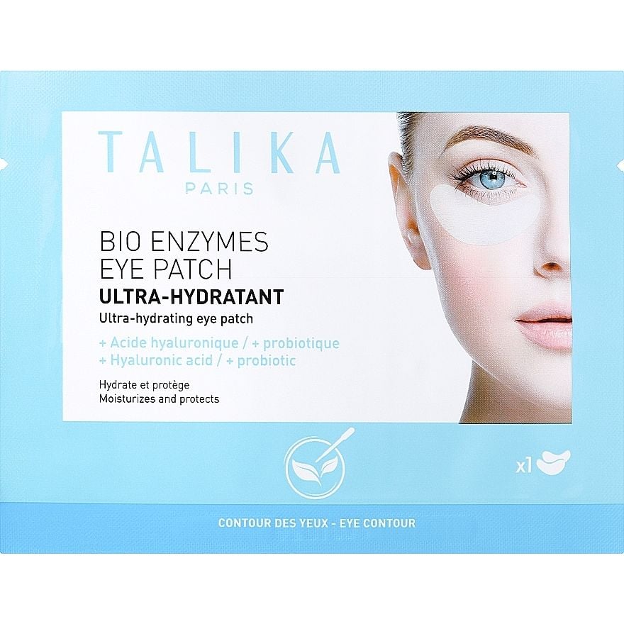 Биоферментные увлажняющие патчи для кожи вокруг глаз Talika Bio Enzymes Patch Ultra-Hydratаnt 1 шт. - фото 1