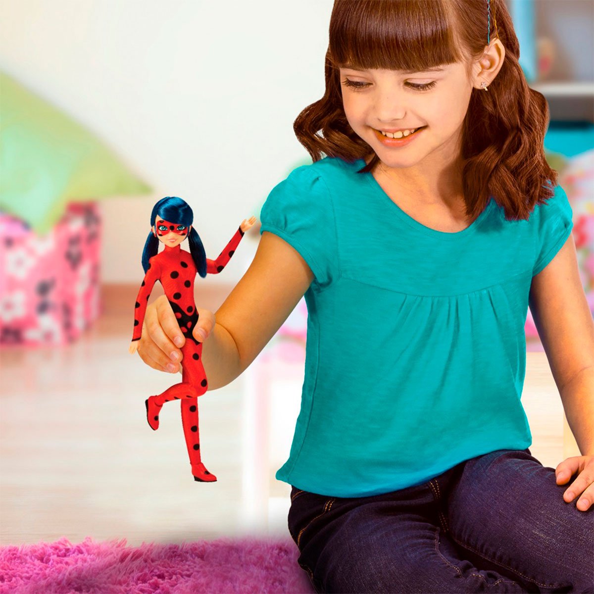 Кукла Miraculous Леди Баг с талисманами удачи, 26 см, с аксессуарами (50012) - фото 4