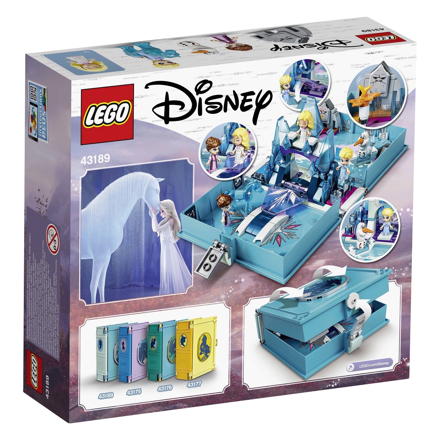 Конструктор LEGO Disney Princess Книга пригод Ельзи й Нокк, 125 деталей (43189) - фото 2