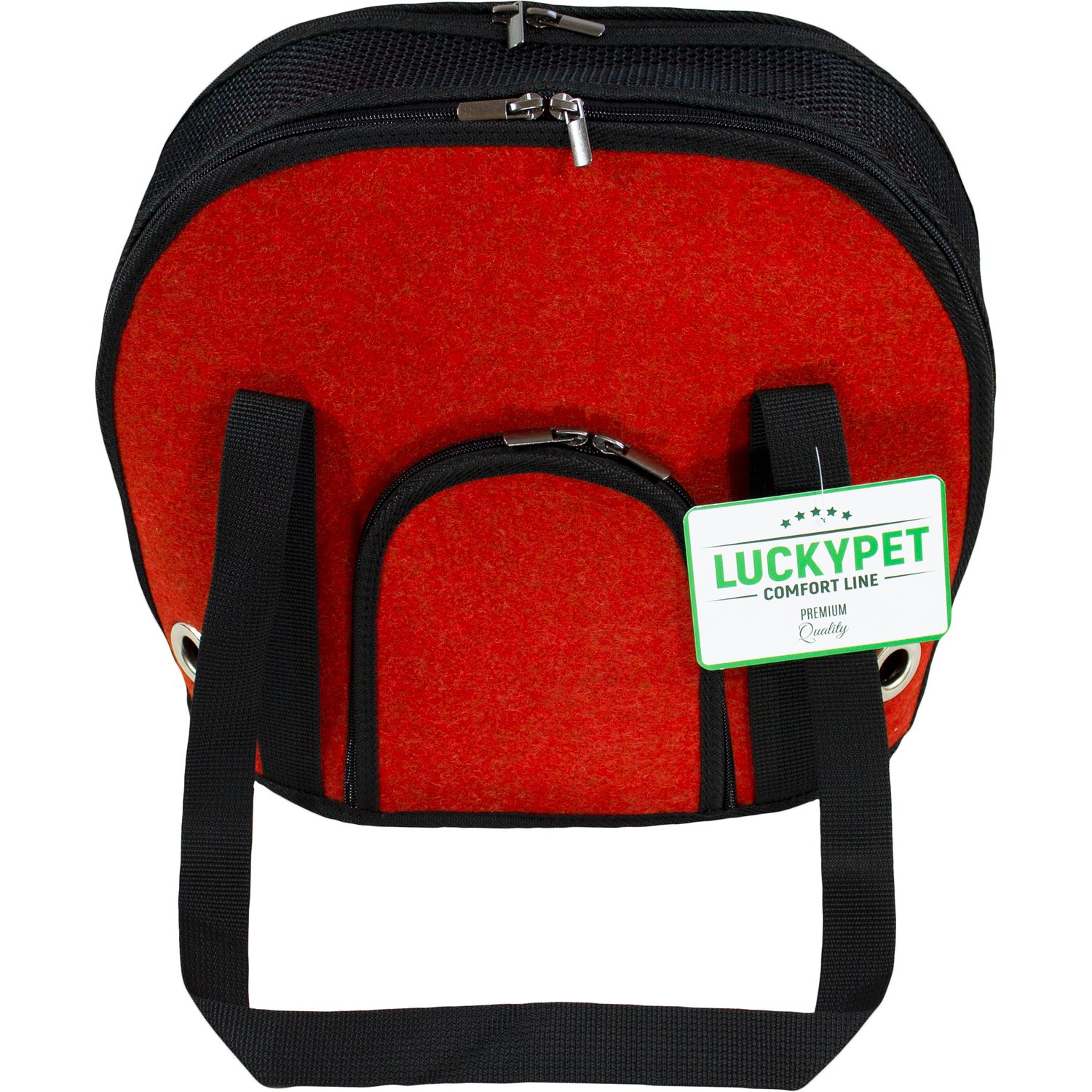 Сумка Lucky Pet Джокер №0, 34х27х22 см, красная - фото 1