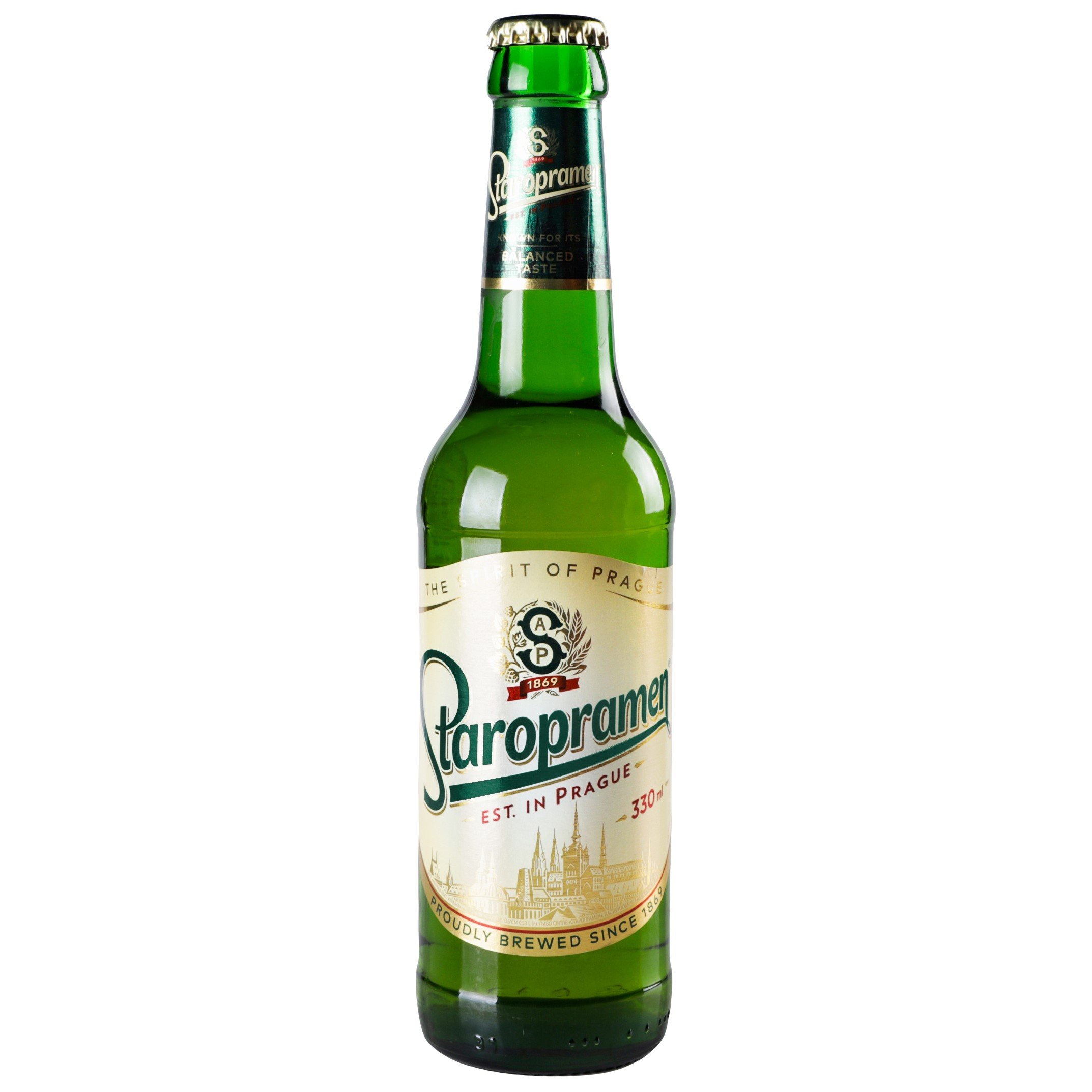Пиво Staropramen, светлое, 4,2%, 0,33 л (109562) - фото 1