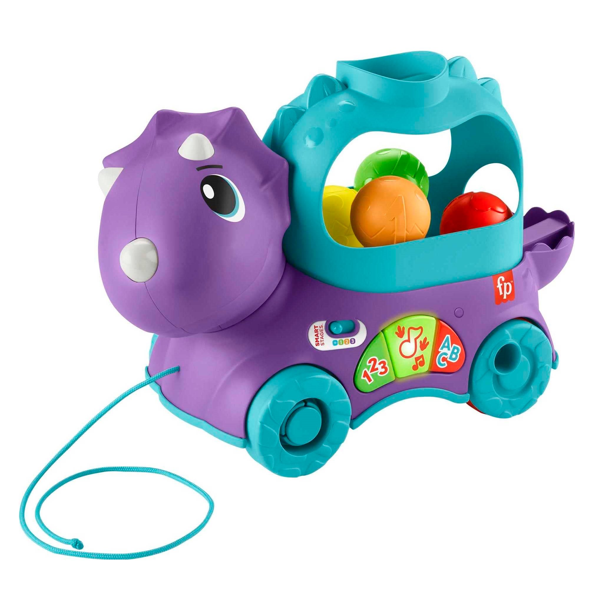 Веселый трицератопс Fisher-Price, многоязычный (HNR53) - фото 1