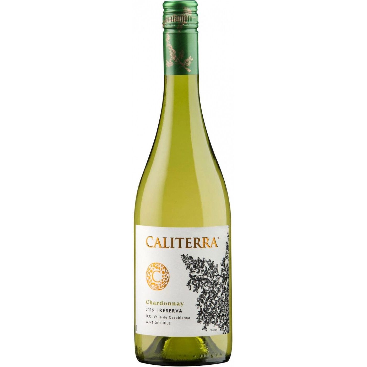 Вино Caliterra Reserva Chardonnay Casablanca Valley DO 2016 біле сухе 0.75 л - фото 1