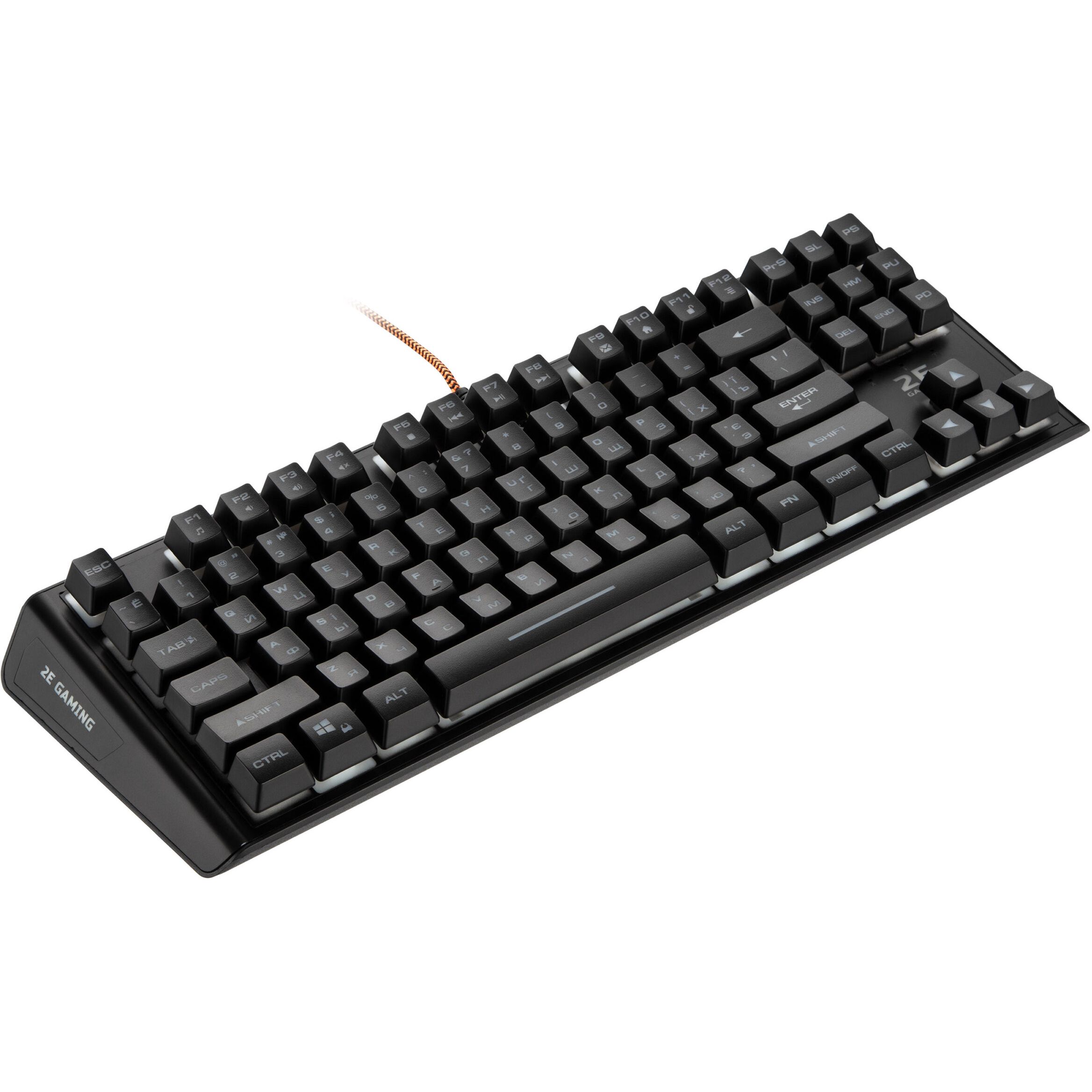 Клавиатура игровая 2E Gaming KG355 с подсветкой black (2E-KG355UBK) - фото 2