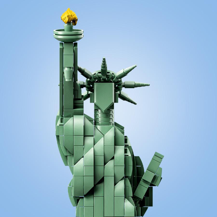 Конструктор LEGO Architecture Статуя Свободы, 1685 деталей (21042) - фото 7