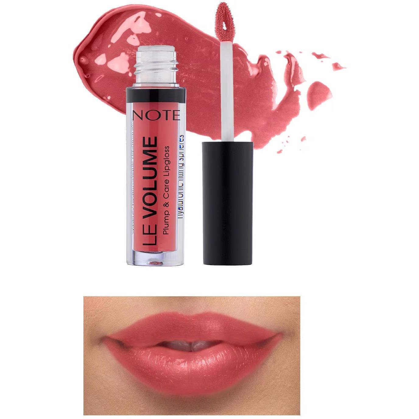 Блиск для губ Note Cosmetique Le Volume Plump & Care Lipgloss відтінок 03 (Candy Rose) 2.2 мл - фото 3