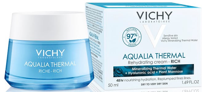 Насичений крем для глибокого зволоження Vichy Aqualia Thermal, для сухої шкіри, 50 мл - фото 3
