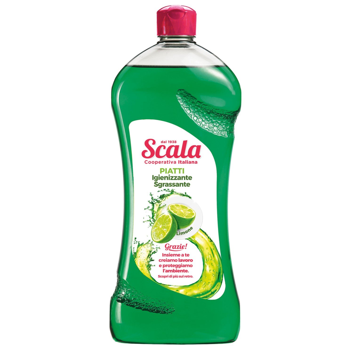 Средство для мытья посуды Scala Piatti Limone 750 мл - фото 1