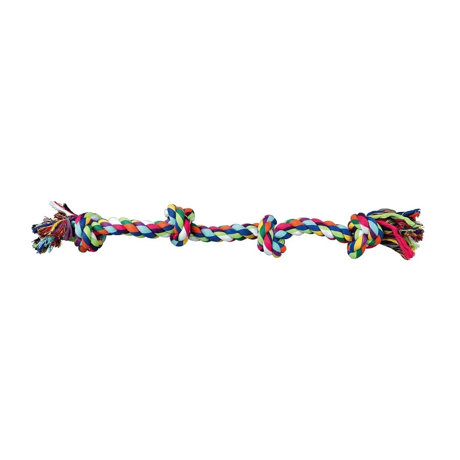 Игрушка для собак Trixie Канат плетеный с узлами, 54 см, в ассортименте (3274) - фото 2