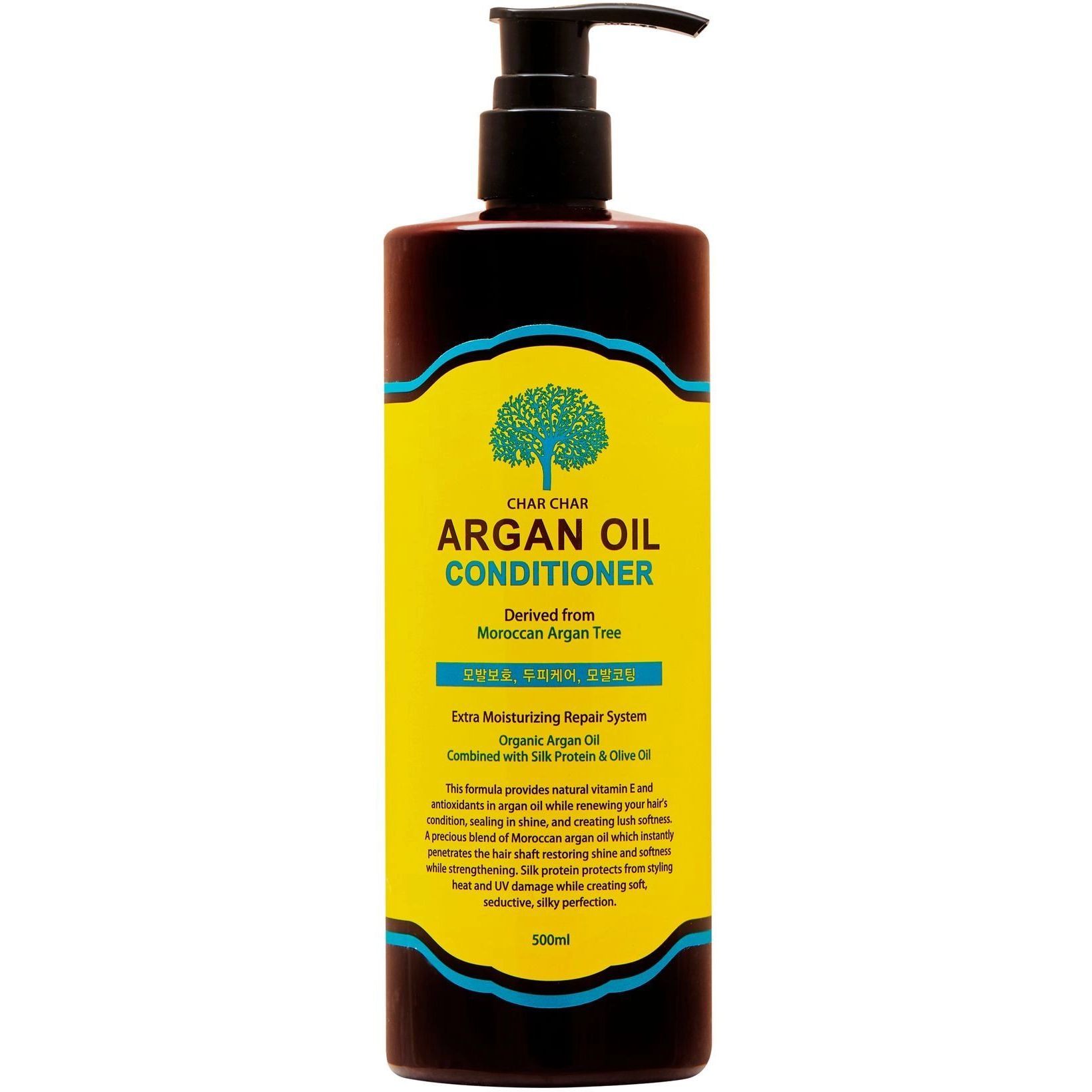 Кондиционер для волос Char Char Аргановое масло Argan Oil Conditioner, 500 мл (005522) - фото 1
