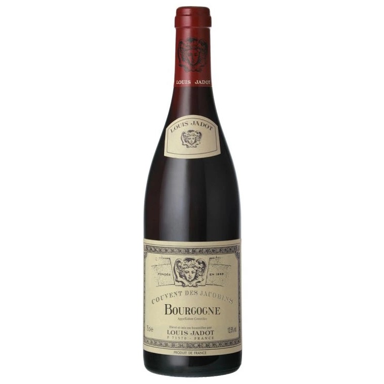 Вино Louis Jadot Bourgogne Couvent des Jacobins Rouge, красное, сухое, 13%, 0,75 л - фото 1
