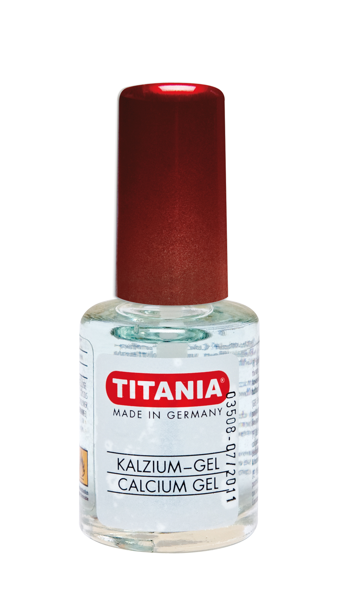 Лак-гель для нігтів на основі кальцію Titania Calcium Gel, 10 мл (1104 B) - фото 1