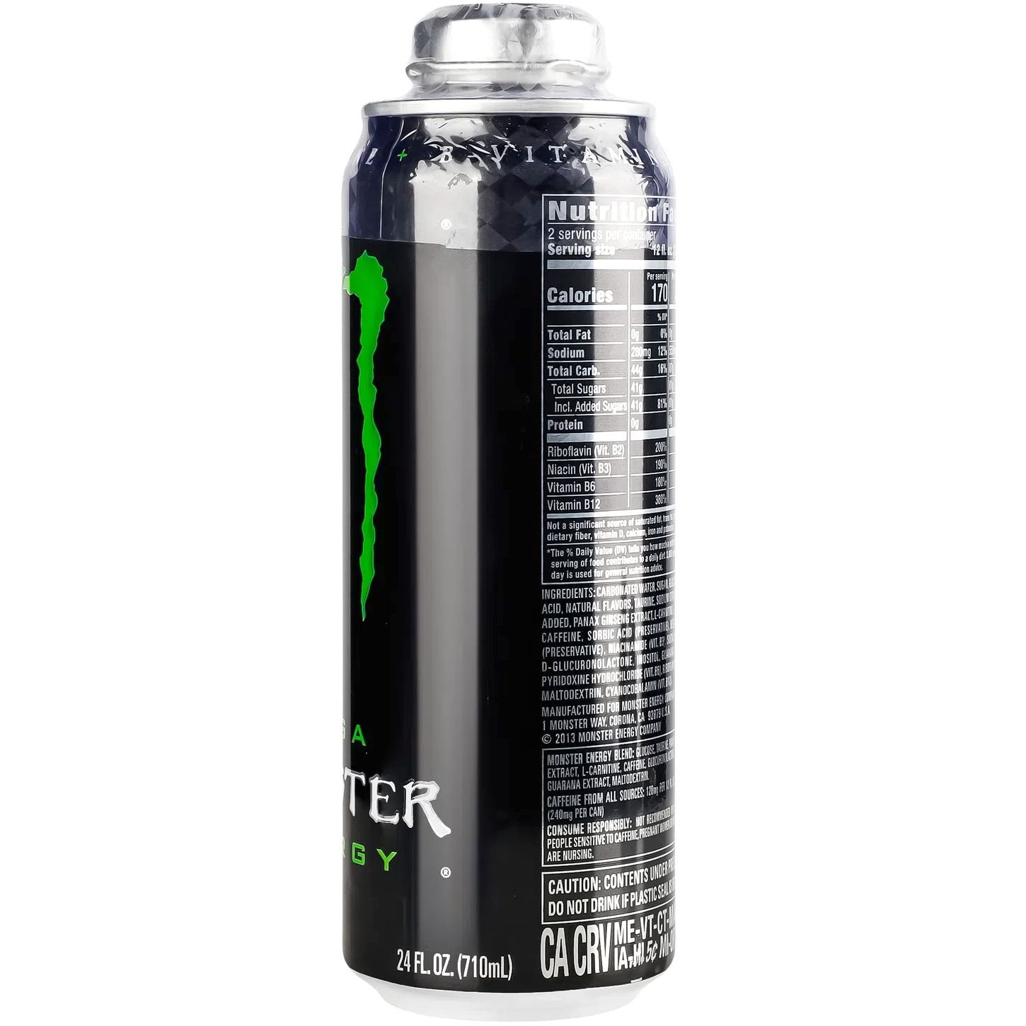 Напій енергетичний Monster Energy Mega Green безалкогольний 0.71 л (951522) - фото 2