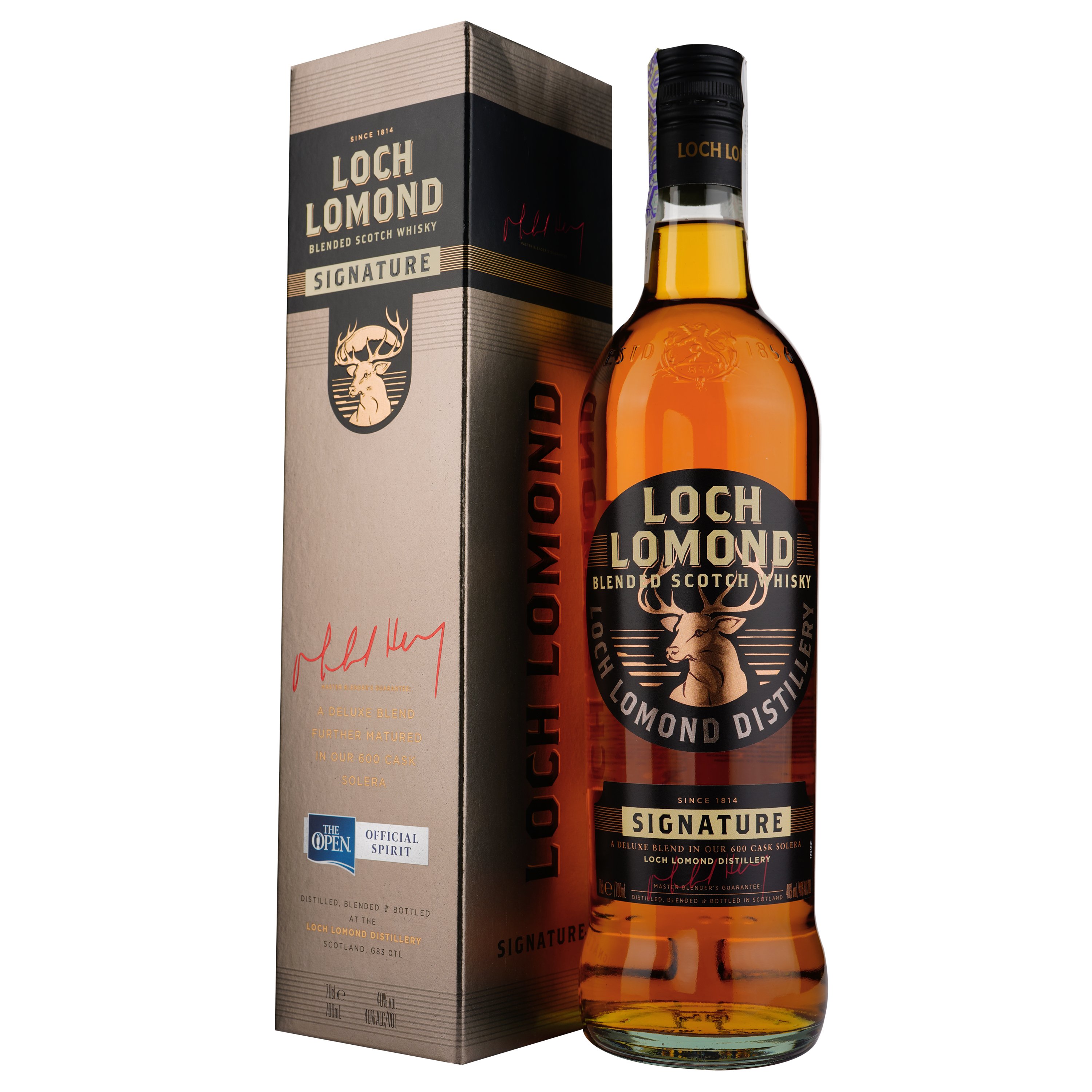 Виски Loch Lomond Signature Blended Scotch Whisky, 40%, 0,7 л (34381) - фото 1