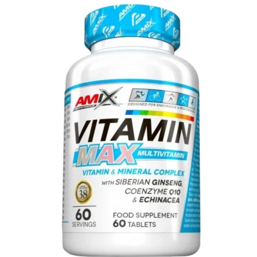 Витамины Amix Performance Vitamin Max Multivitamin 60 таблеток - фото 1