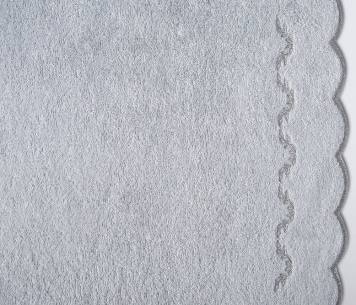 Полотенце Irya Norena, 90х50 см, серый (svt-2000022253307) - фото 2