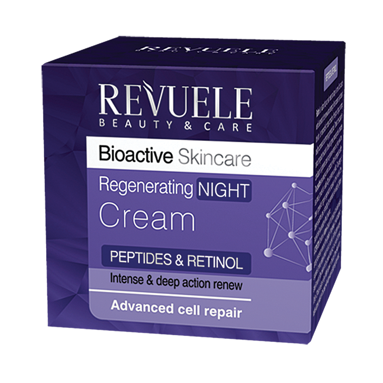 Нічний регенеруючий крем для обличчя Revuele Bioactive Peptides&Retinol Пептиди та Ретинол, 50 мл - фото 1
