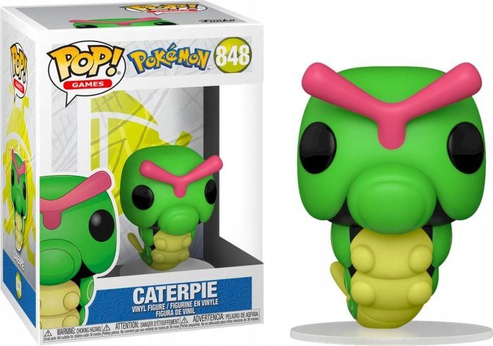 Фігурка Funko Pop Фанко Поп Катерпі Покемони Pokemon Caterpie 10 см FP P C 848 - фото 2