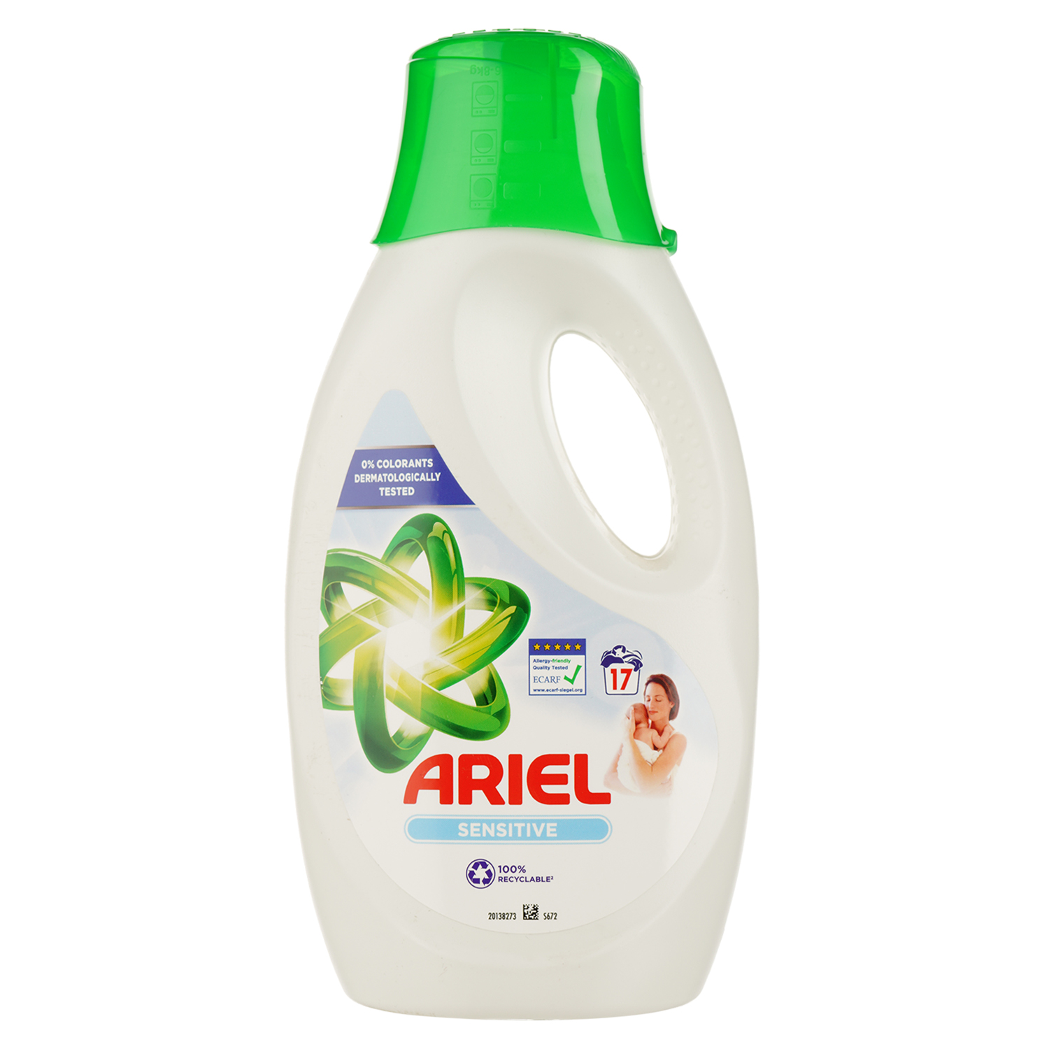 Гель для прання Ariel Для чутливої шкіри 0.85 л - фото 1