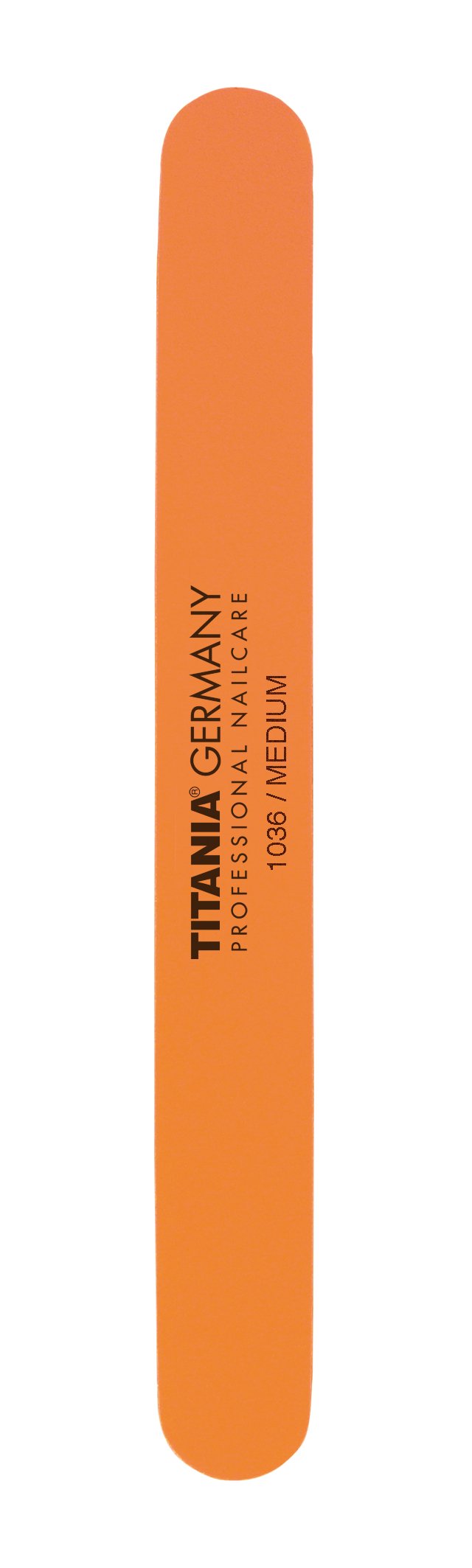 Манікюрна пилка Titania Strong 17.9 см помаранчева (1036) - фото 1