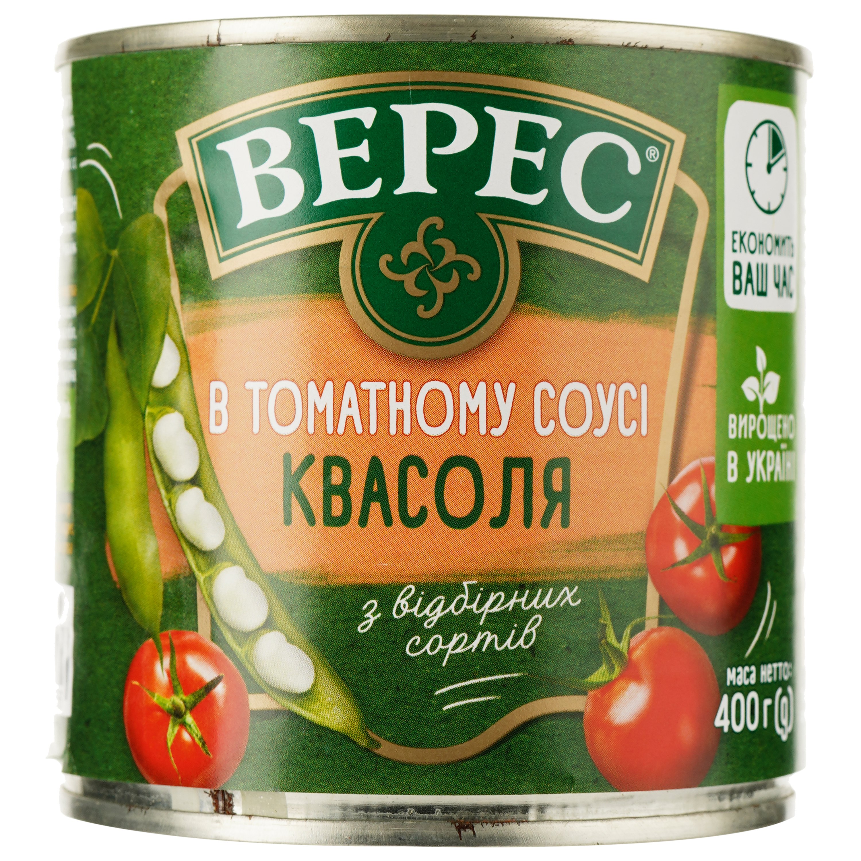 Квасоля Верес у томатному соусі 400 г (267425) - фото 1
