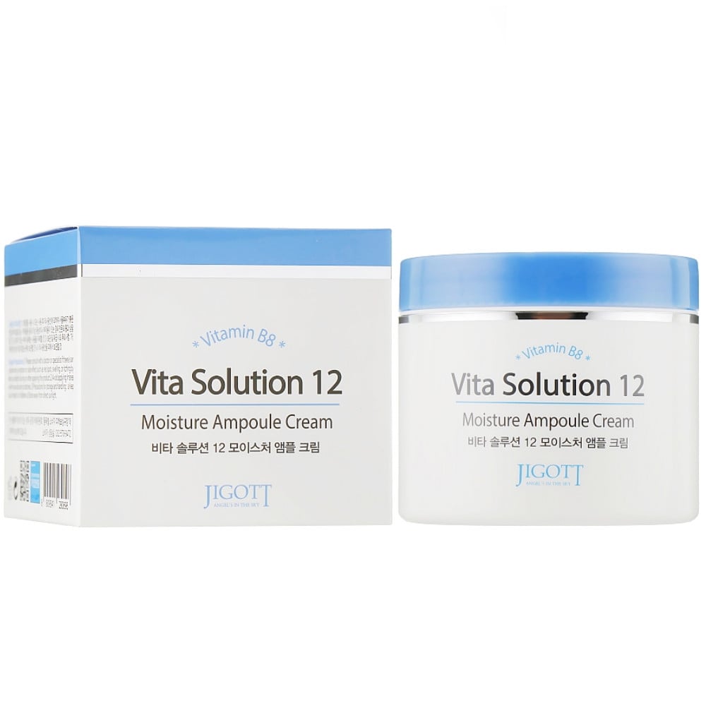 Крем для обличчя Vita Solution 12 Moisture Ampoule Cream, зволожуючий, 100 мл - фото 1