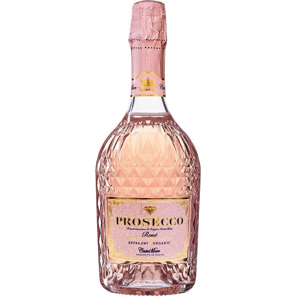 Ігристе вино Mare Magnum Castel Mare Prosecco Rose рожеве екстрасухе 11.5% 0.75 л - фото 1