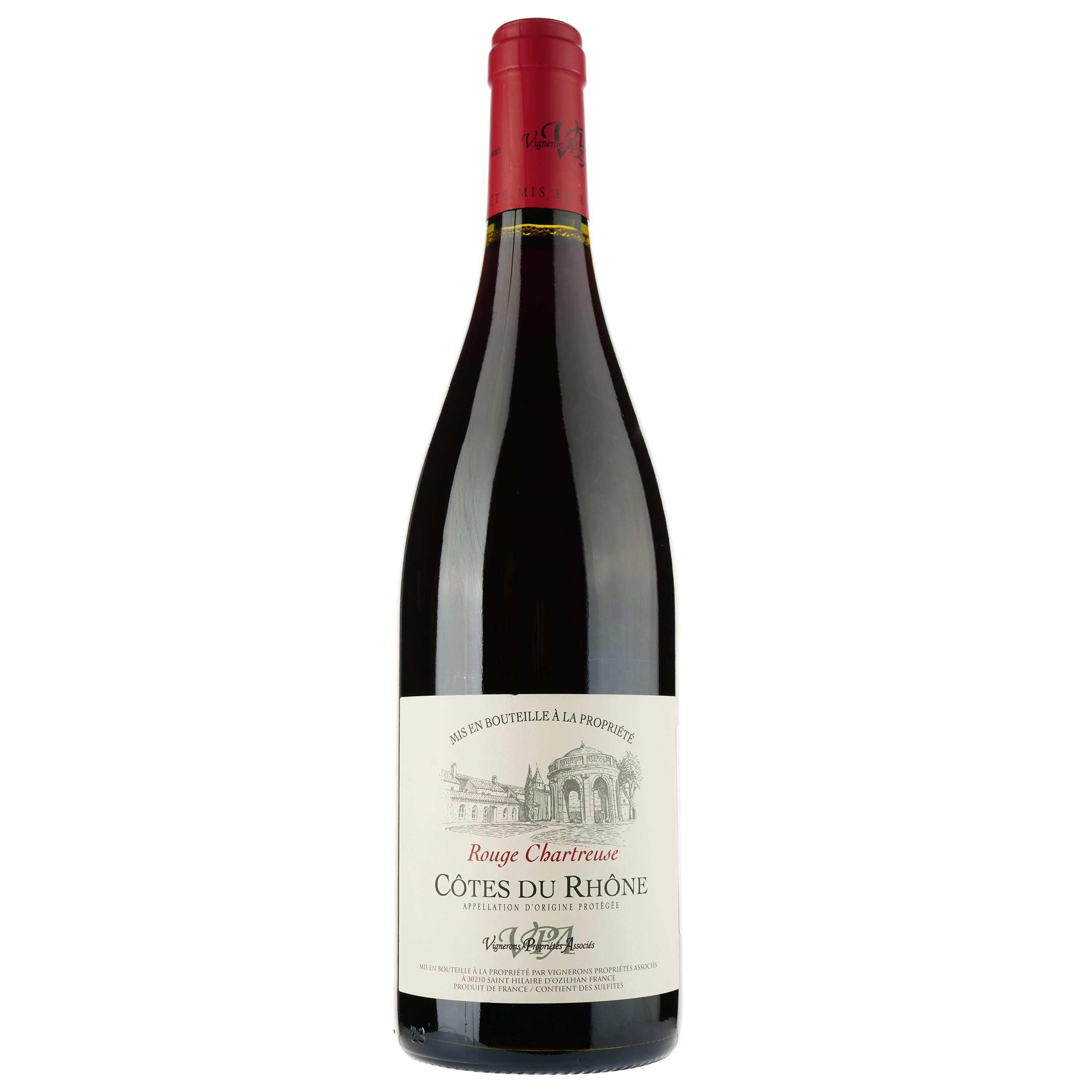 Вино Rouge Chartreuse 2020 AOP Cotes du Rhone, красное, сухое, 0,75 л - фото 1