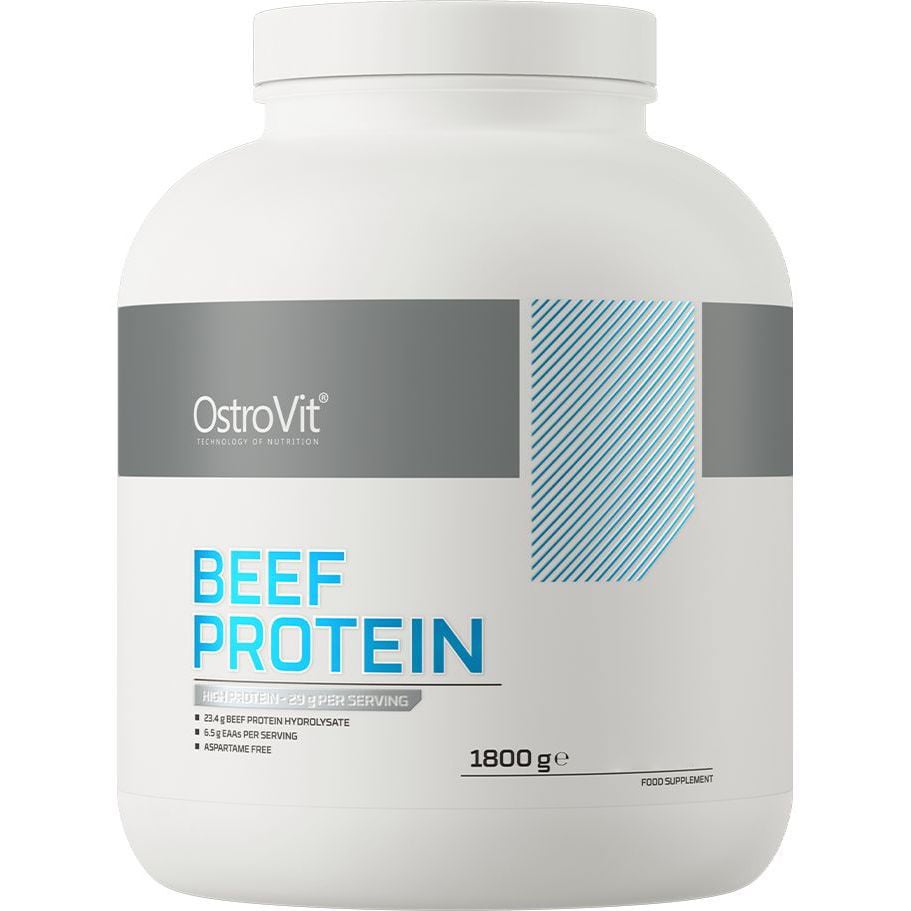 Протеин OstroVit Beef Protein Chocolate Coconut 1.8 кг - фото 1