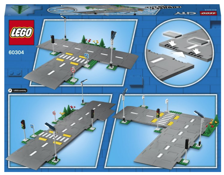 Конструктор LEGO City Дорожні плити, 112 деталей (60304) - фото 2