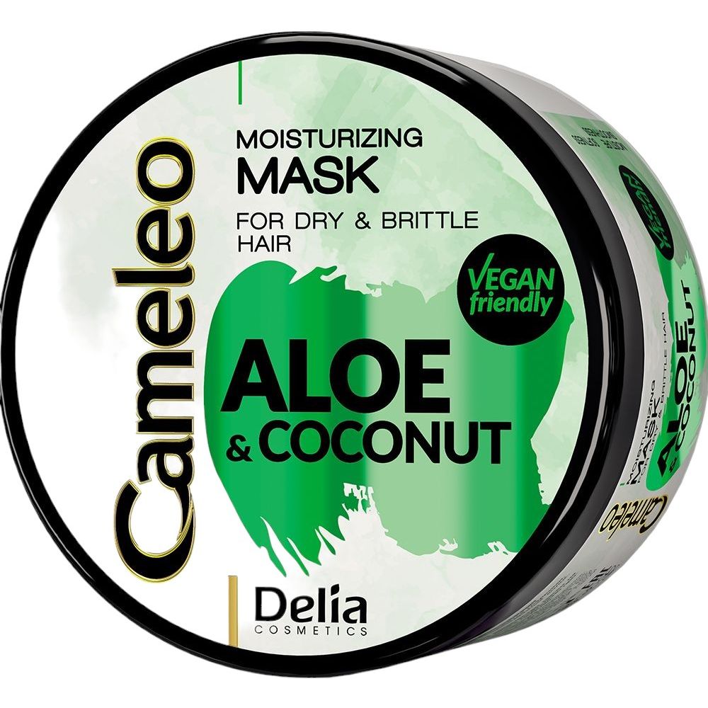 Маска увлажняющая для волос Delia Cosmetic Cameleo Aloe&Coconut 200 мл - фото 1