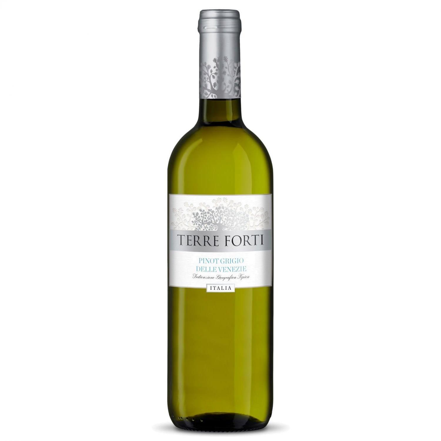 Вино Terre Forti Pinot Grigio delle Venezie, 12,5%, 0,75 л (549368) - фото 1