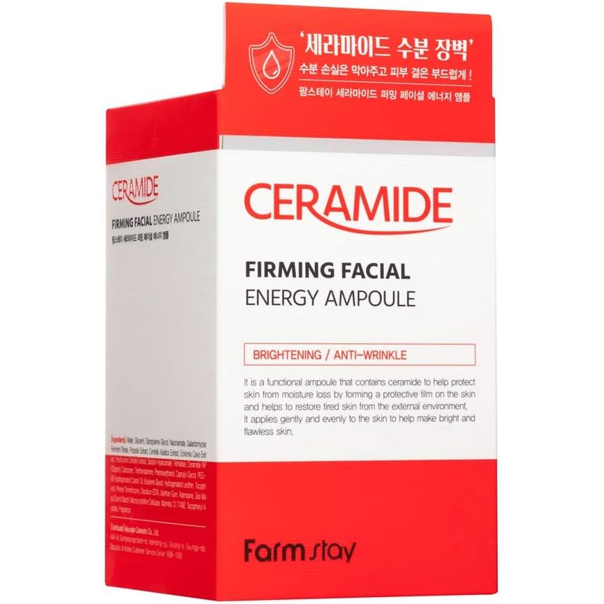 Сироватка для обличчя FarmStay Ceramide Firming Facial Energy Ampoule 250 мл - фото 4