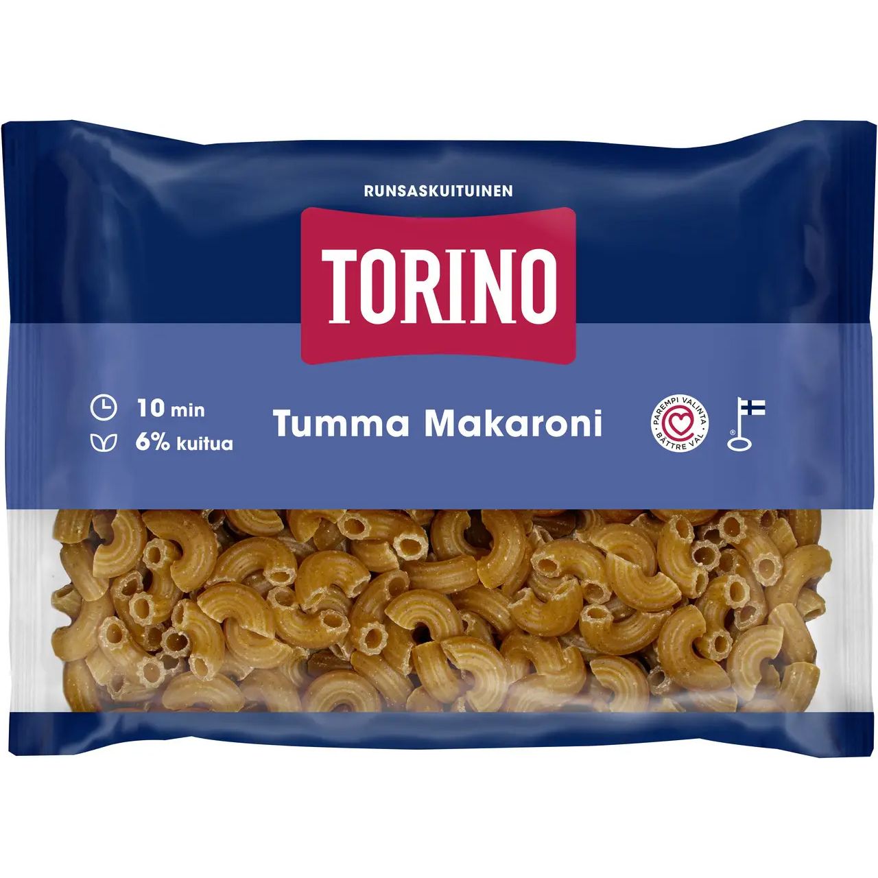 Макароны Torino Tumma Makaroni темные 400 г - фото 1