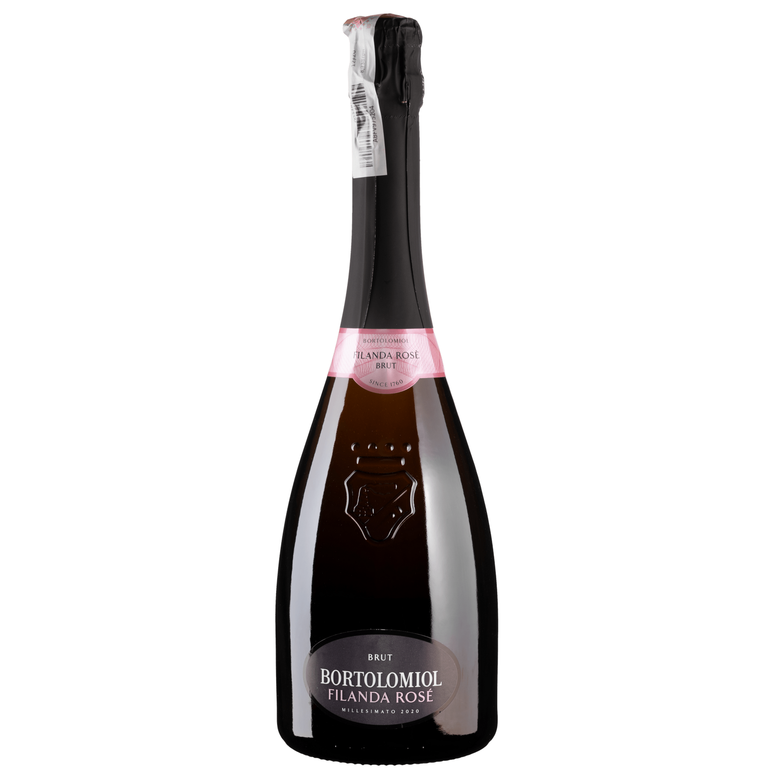 Вино игристое Bortolomiol Filanda Rose, розовое, брют, 12%, 0,75 л (96290) - фото 1