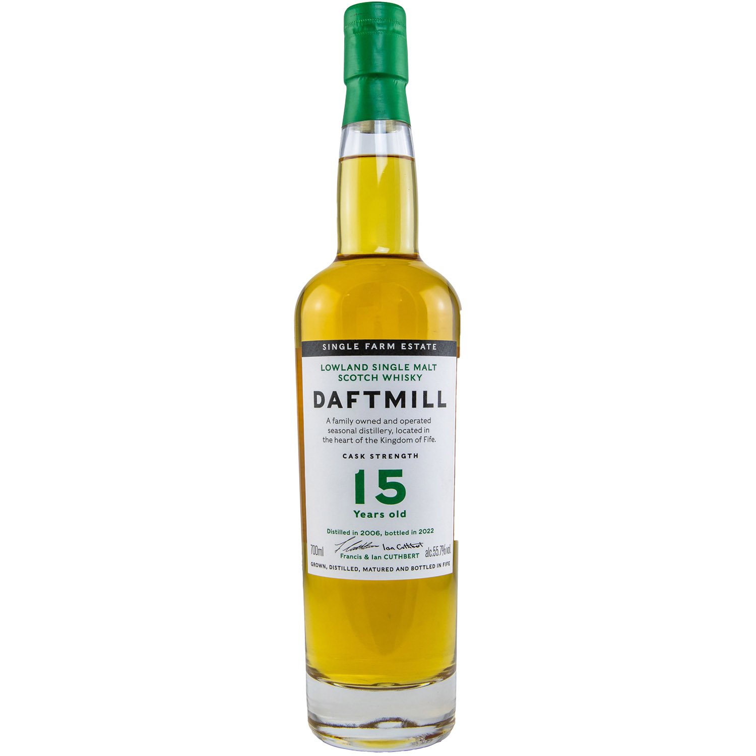 Виски Daftmill 15 yo Single Malt Scotch Whisky, 55,7%, 0,7 л - фото 1