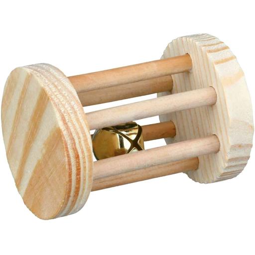 Іграшка для гризунів Trixie Валик дерев'яний, 5х7 см - фото 1