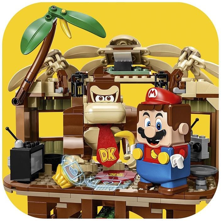 Конструктор LEGO Super Mario Дом Донки Конга на дереве, дополнительный набор, 555 деталей (71424) - фото 3