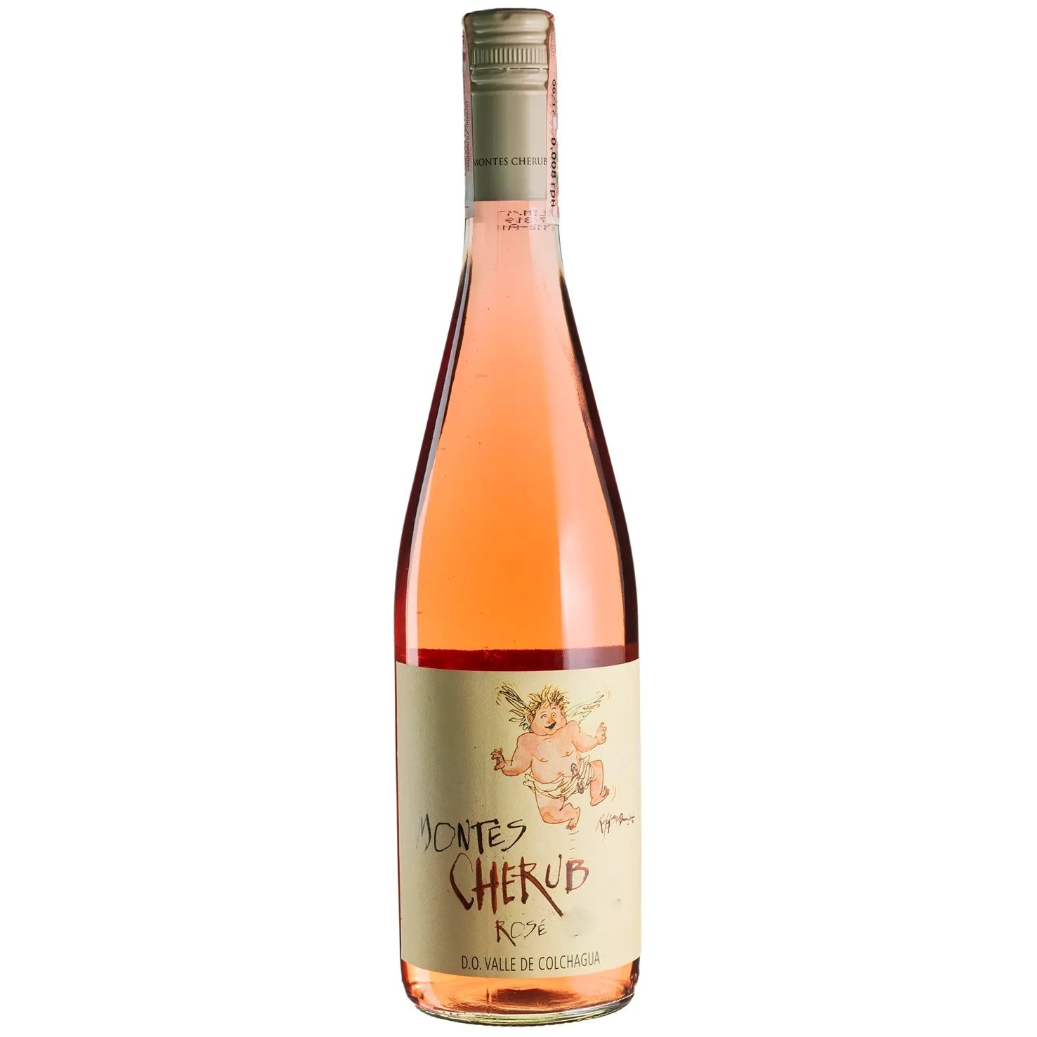 Вино Montes Cherub, рожеве, сухе, 13,5%, 0,75 л (5327) - фото 1
