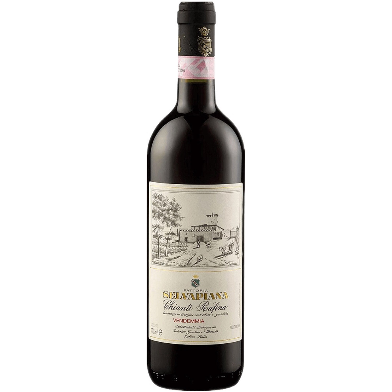 Вино Selvapiana Chianti Rufina DOCG красное сухое 0.75 л - фото 1