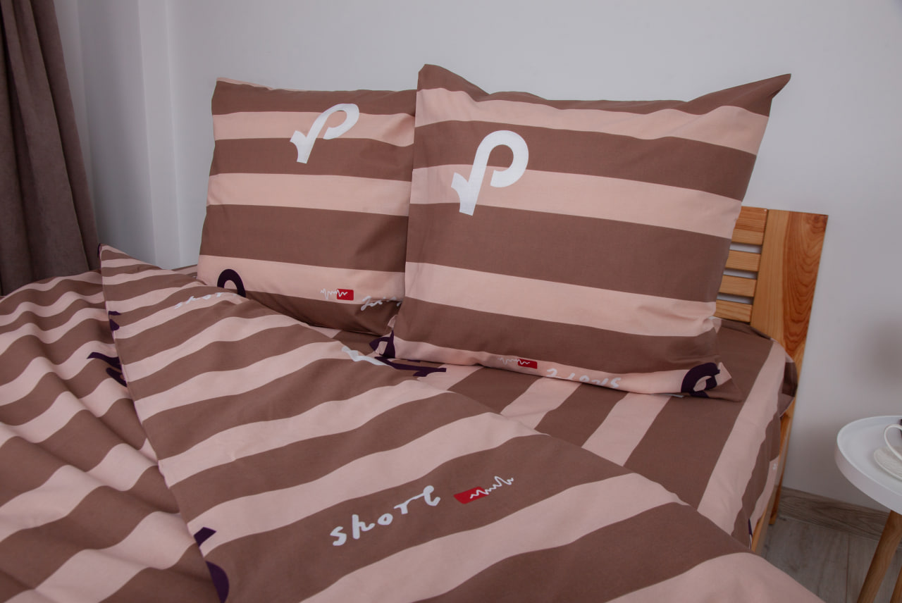 Комплект постельного белья ТЕП Soft dreams Line Brown двуспальный коричневый (2-03858_26453) - фото 4