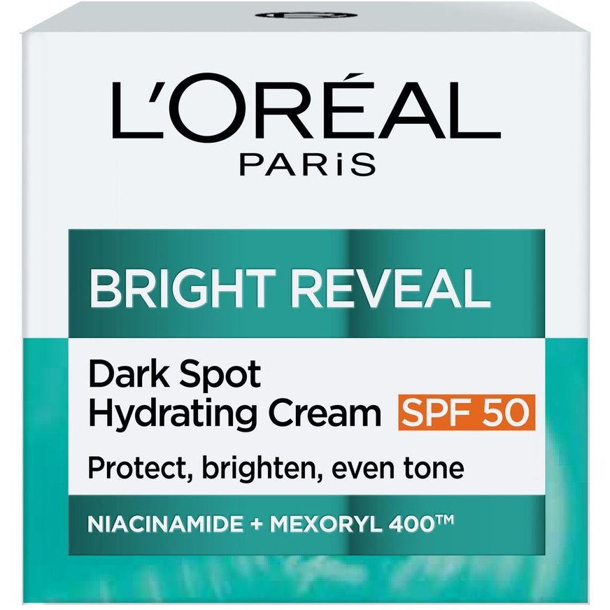 Увлажняющий крем для лица L'Oreal Paris Bright Reveal против пигментных пятен SPF 50, 50 мл - фото 1