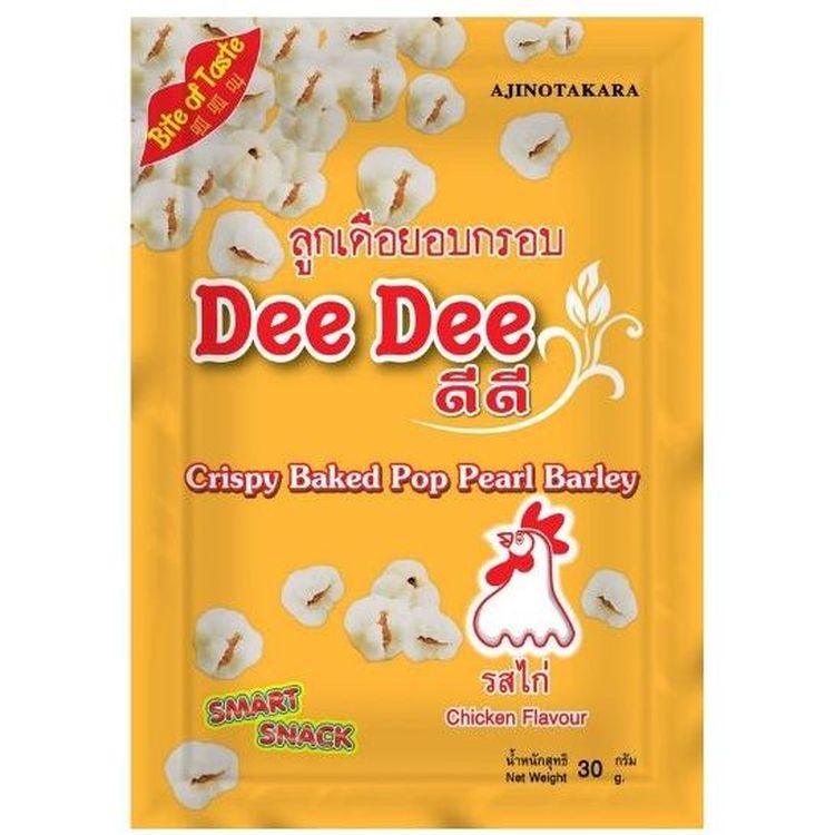 Снек Dee Dee перловий зі смаком курятини 30 г (878593) - фото 1