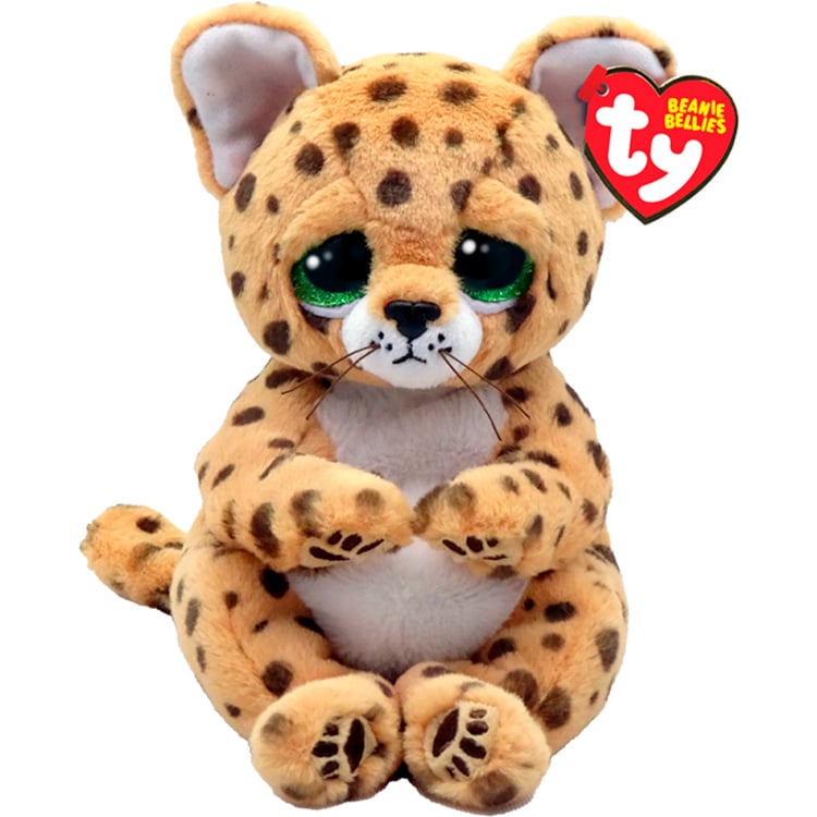 М'яка іграшка TY Beanie Bellies Леопард Lloyd, 20 см (41282) - фото 1