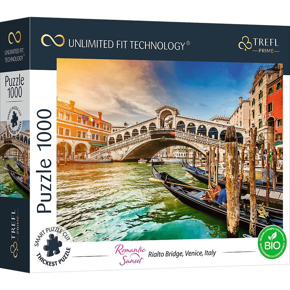 Пазли Trefl Безмежна колекція: Міст Ріальто Венеція Італія 1000 елементів - фото 1
