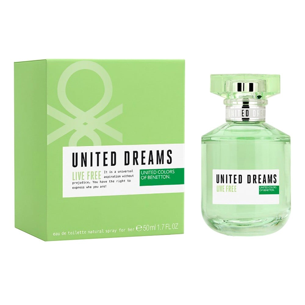 Туалетная вода United Colors of Benetton United Dreams Live Free, 50 мл (65159087) - фото 2