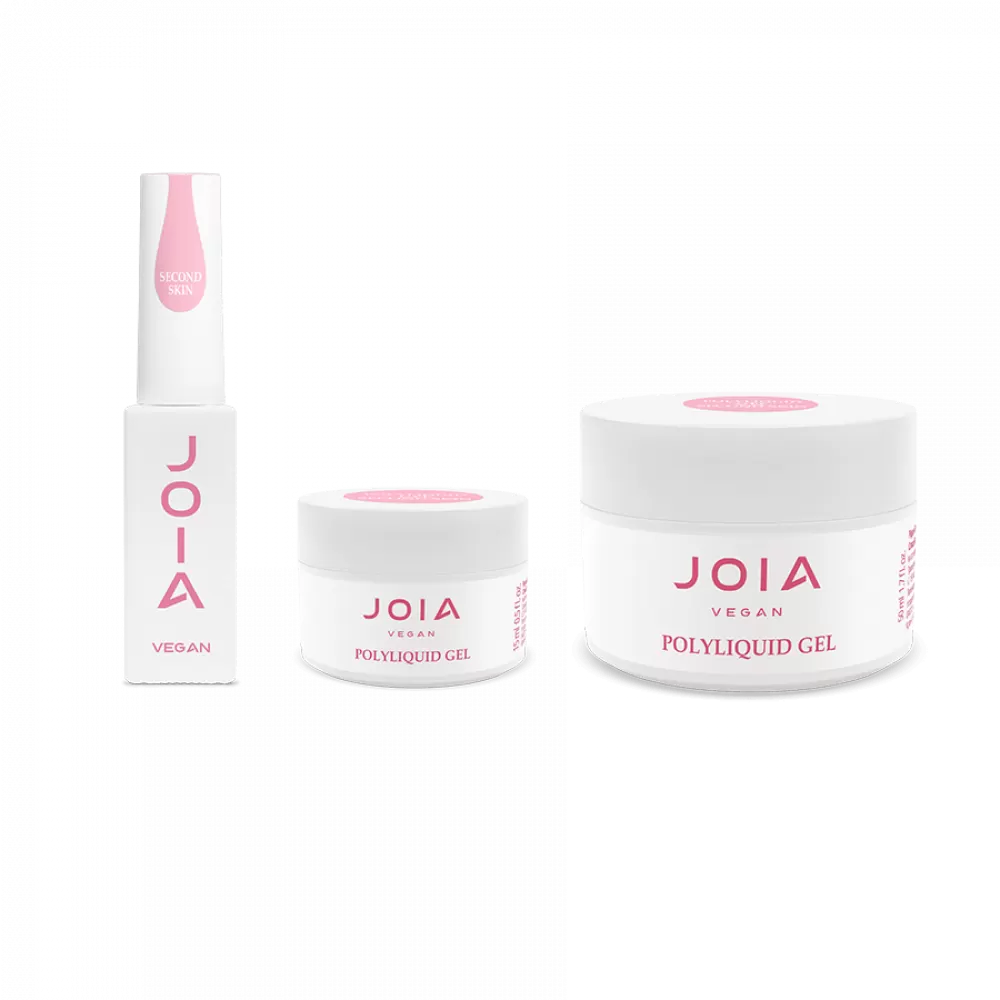 Жидкий гель для укрепления и моделирования Joia vegan PolyLiquid gel Second Skin 50 мл - фото 5