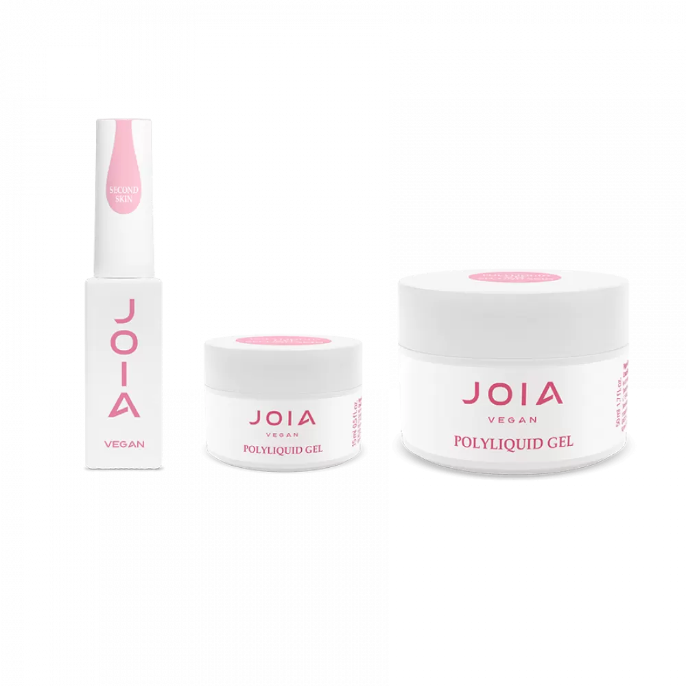 Рідкий гель для укріплення та моделювання Joia vegan PolyLiquid gel Second Skin 15 мл - фото 5