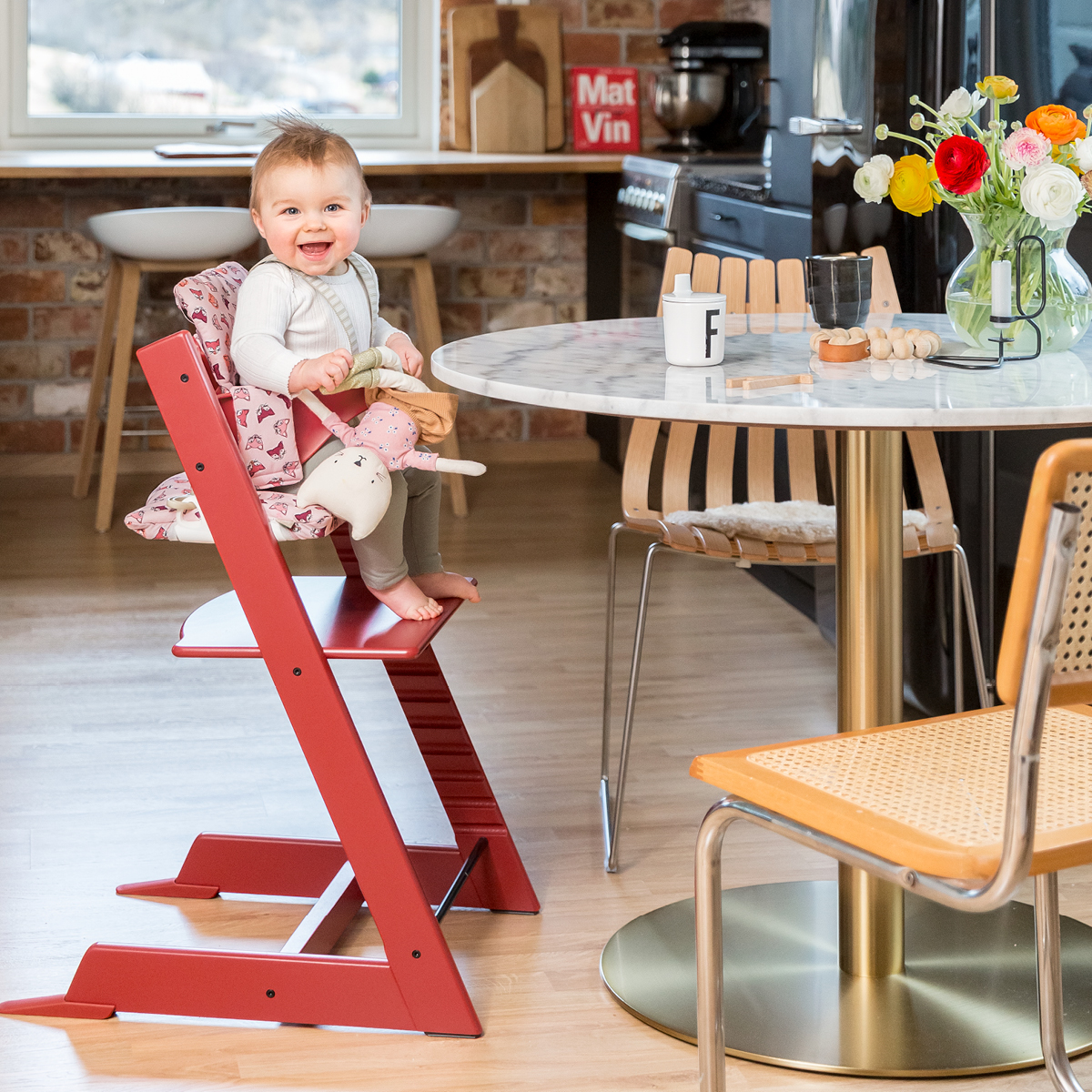 Текстиль для стільця Stokke Tripp Trapp Pink fox (100364) - фото 9