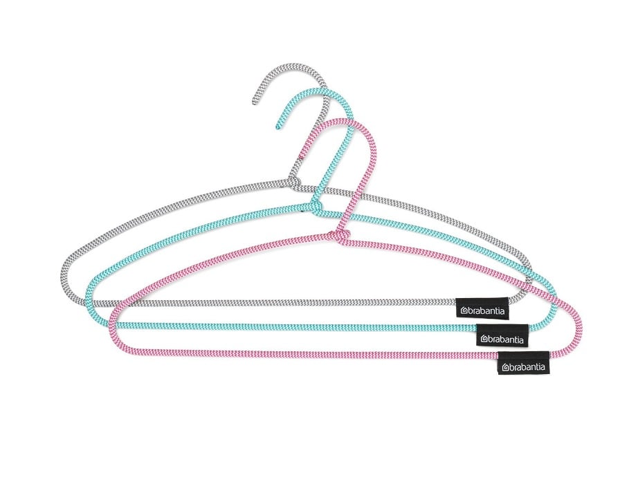 Набор плечиков для одежды Brabantia Soft Touch, 3 шт., разноцвет (105548) - фото 1